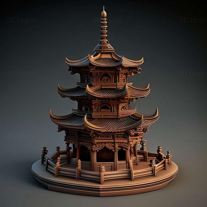 Religious Pagoda